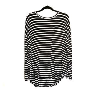 Long sleeve striped shirt, Old Navy brand.